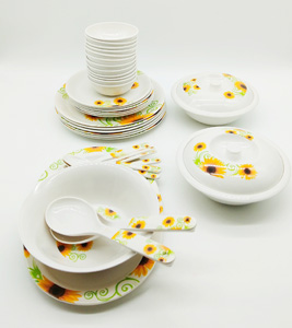 DMD pride round dinner set 38pcs